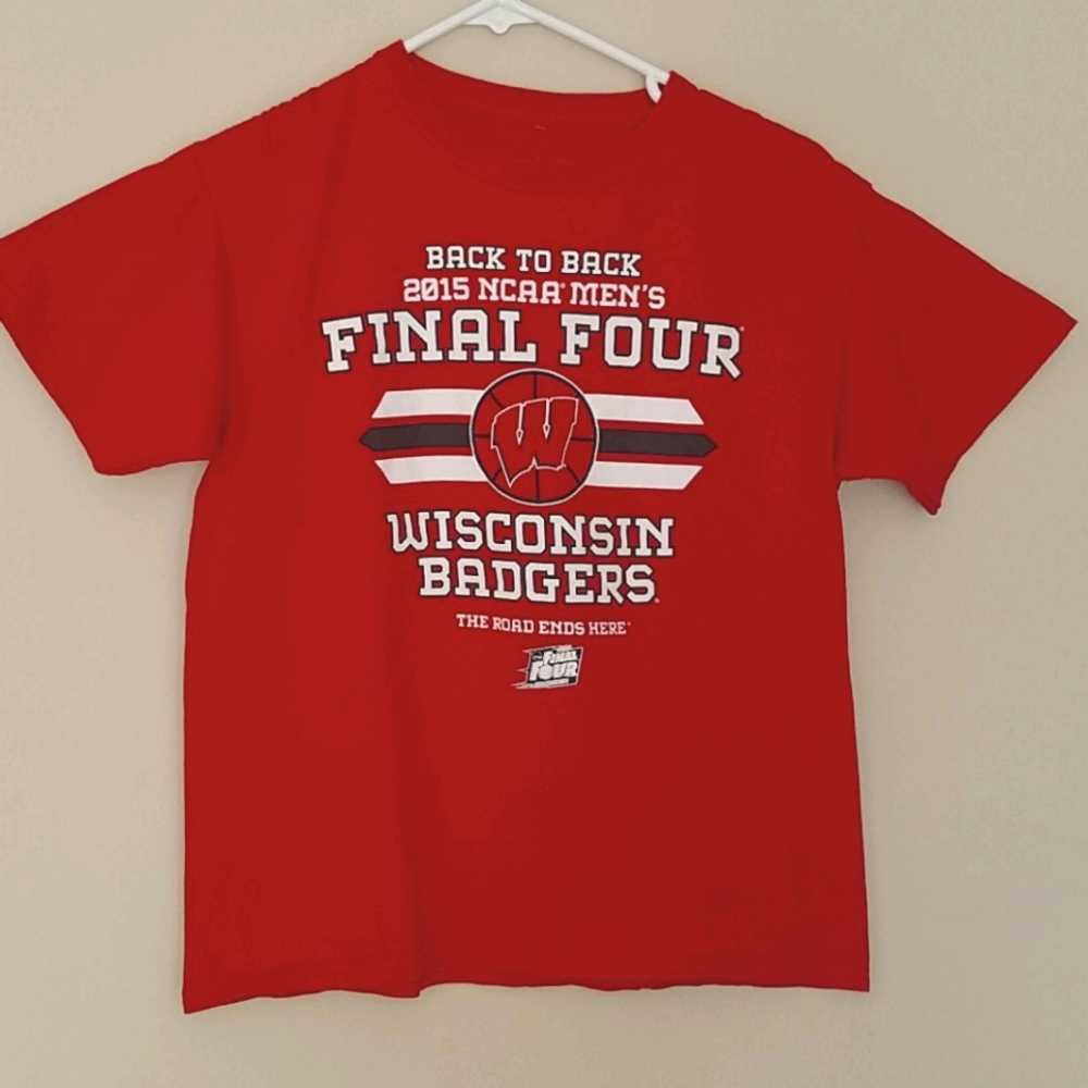 Wisconsin Badgers Boy's T-shirt size L